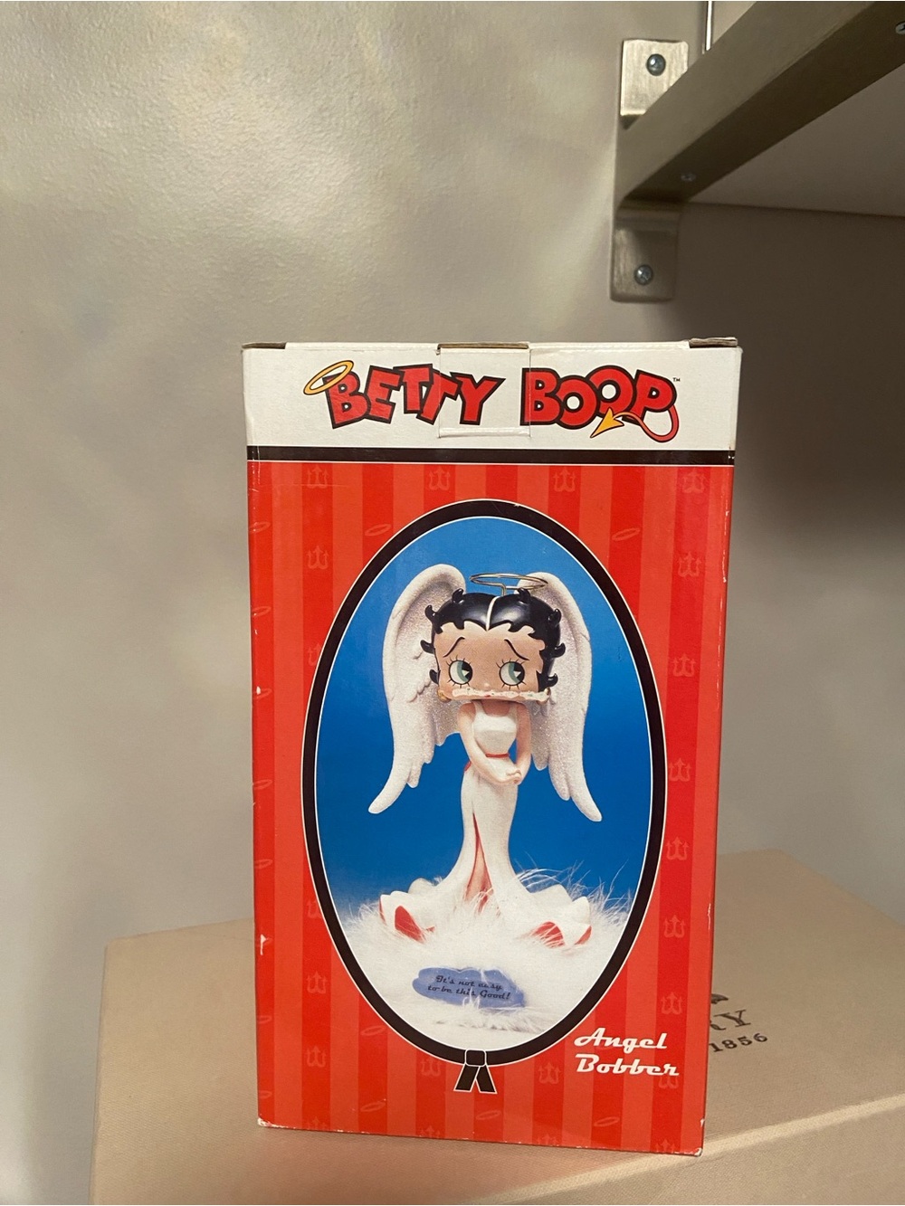 Betty Boop White Angel Bobble Head Figure